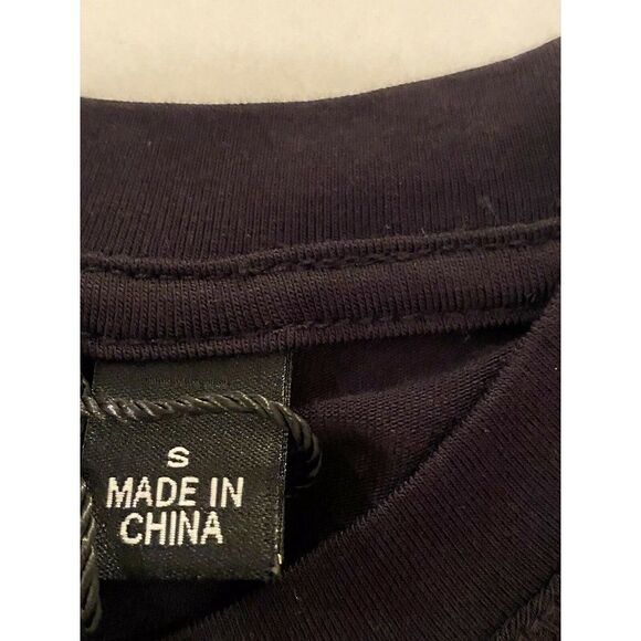 Harley-Davidson Women Sz S Patch Logo Black Crew - Picture 7 of 8